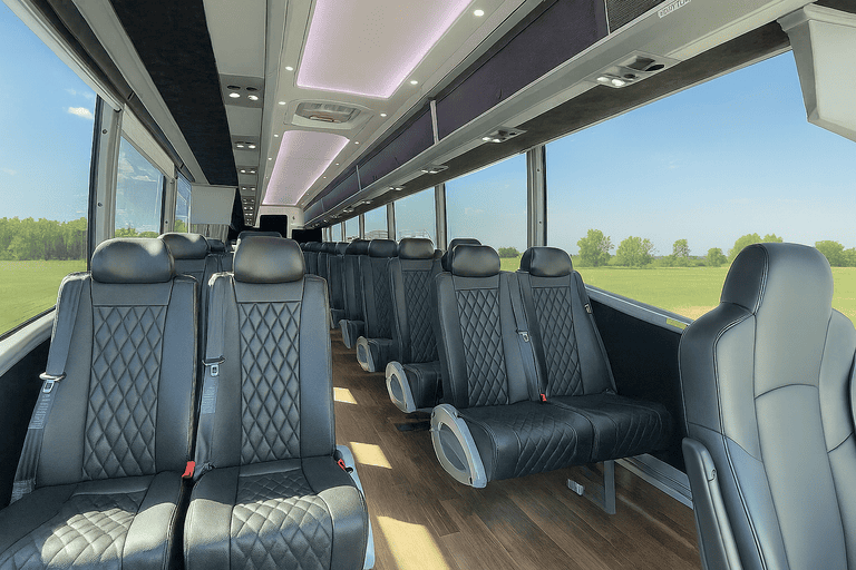 coach bus in Augusta