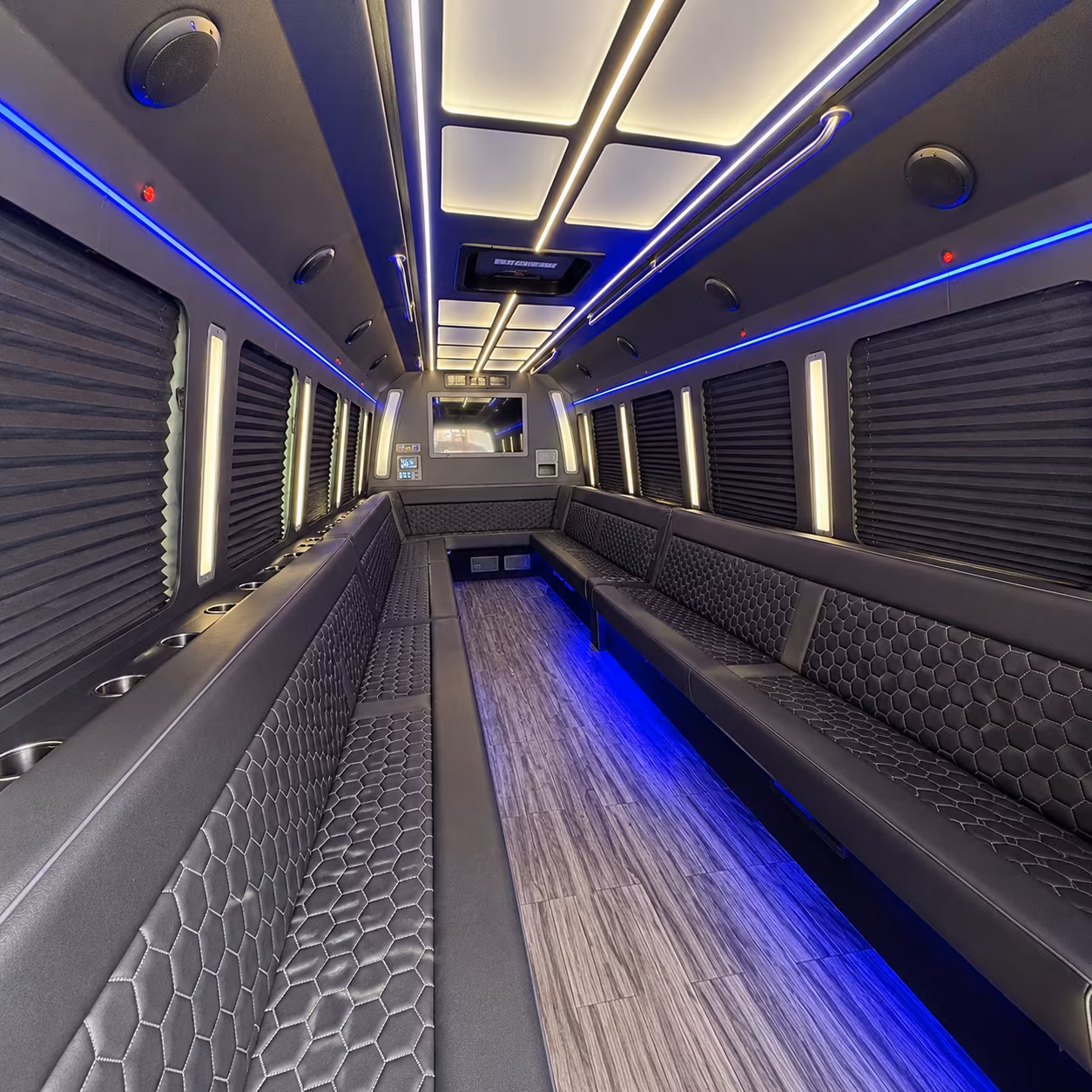 augusta party bus inside