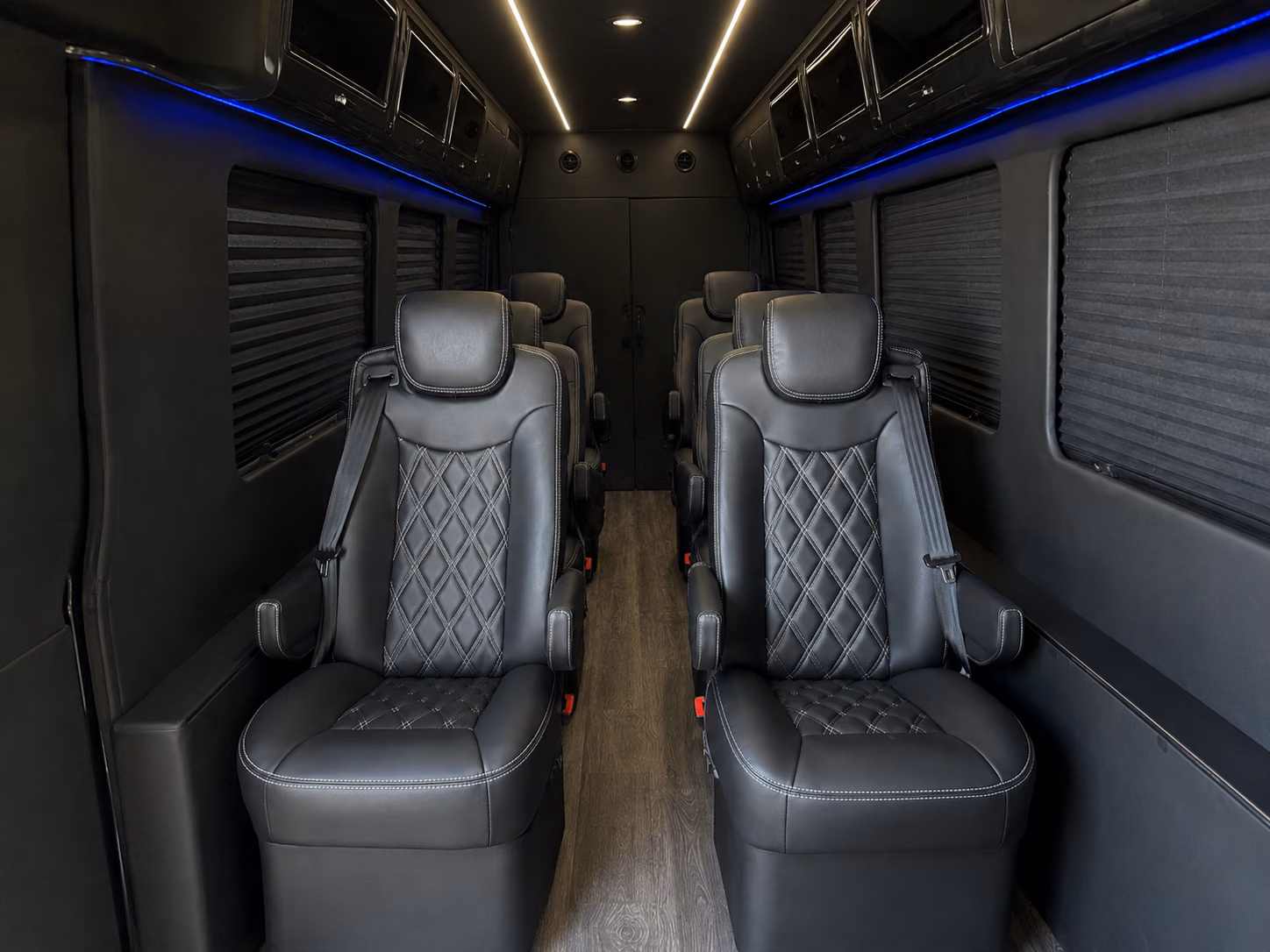 augusta sprinter van with driver inside
