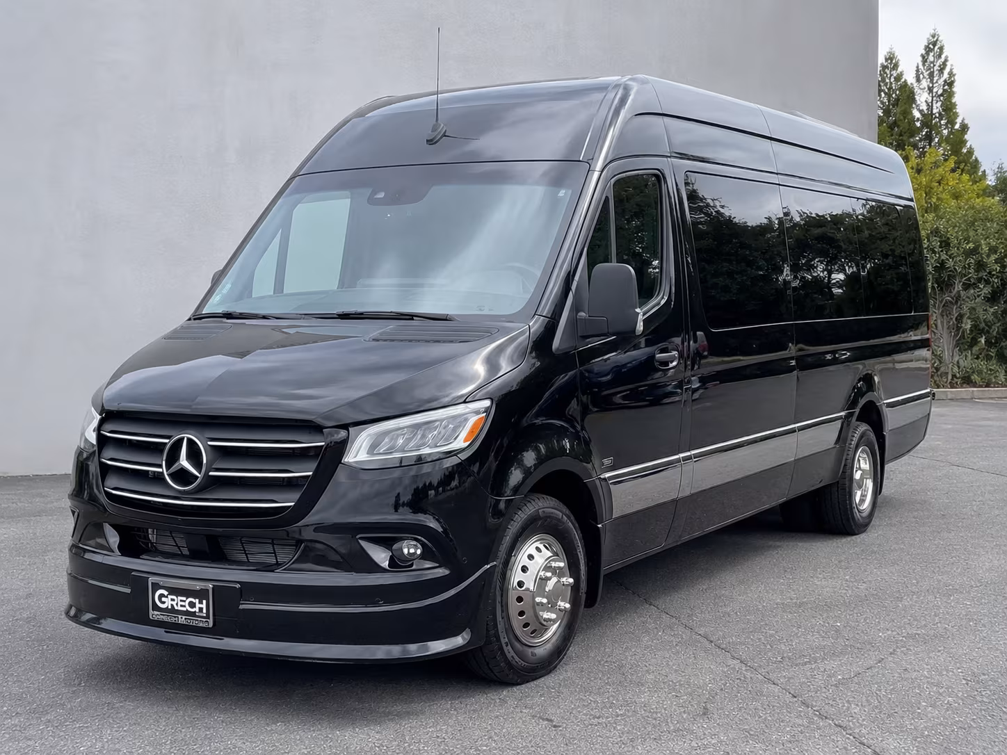 augusta sprinter van with driver