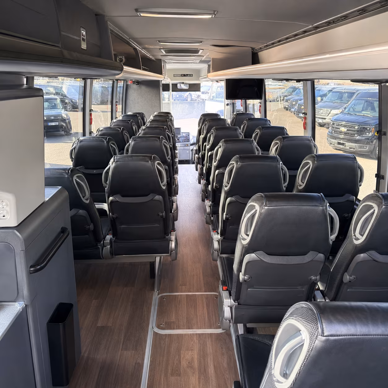augusta wine tour brewery transportation onboard seating