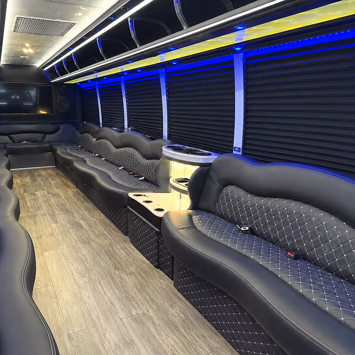 augustas riverwalk waterfront entertainment party bus rental