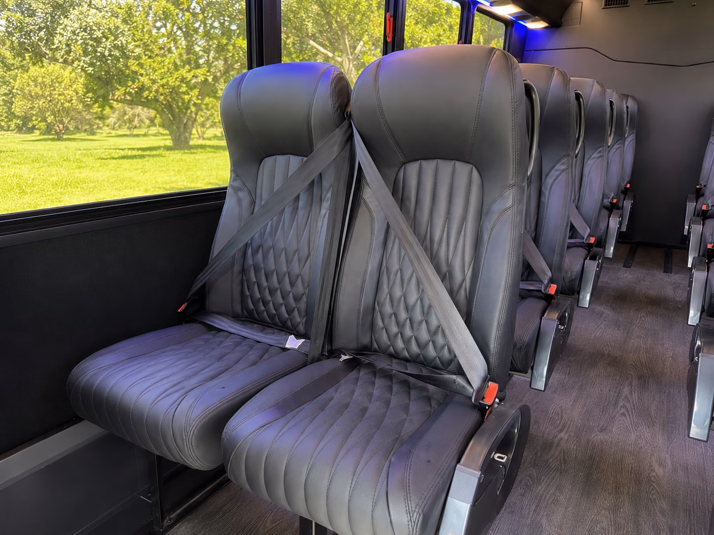 charter buses for multi day augusta wedding weekends