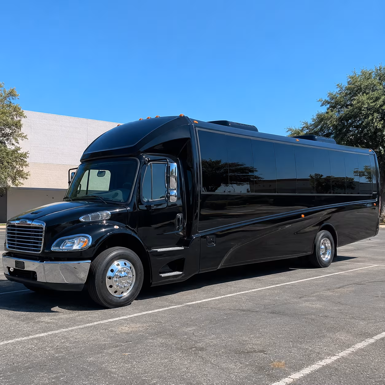 charter buses to bell auditorium shows and events